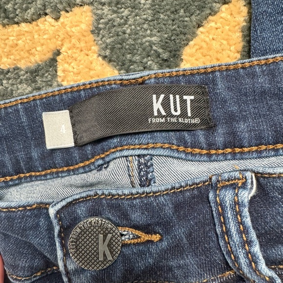 Kut from the Kloth Dark Blue Skinny Jeans - Picture 4 of 9